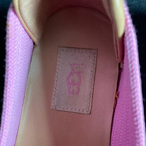 UGG Sammy Chevron Women's Sneakers Size 8.5 Excellent Condition - Picture 7 of 10